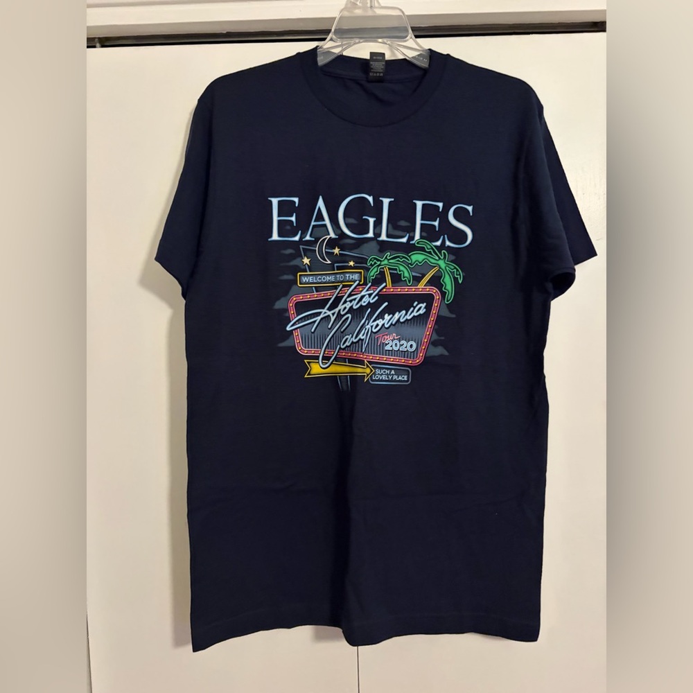 Tultex Navy Graphic Tee
